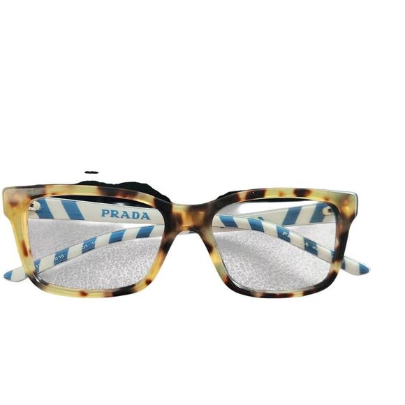PRADA 17vv Millennials Eyeglasses (VPR 17V 52 □16 7s01 140) Havana 100 Authentic main image 5